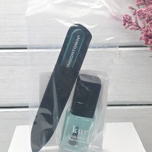 Londontown Kur Nail Hardener with Blue Glass Nail File Duo